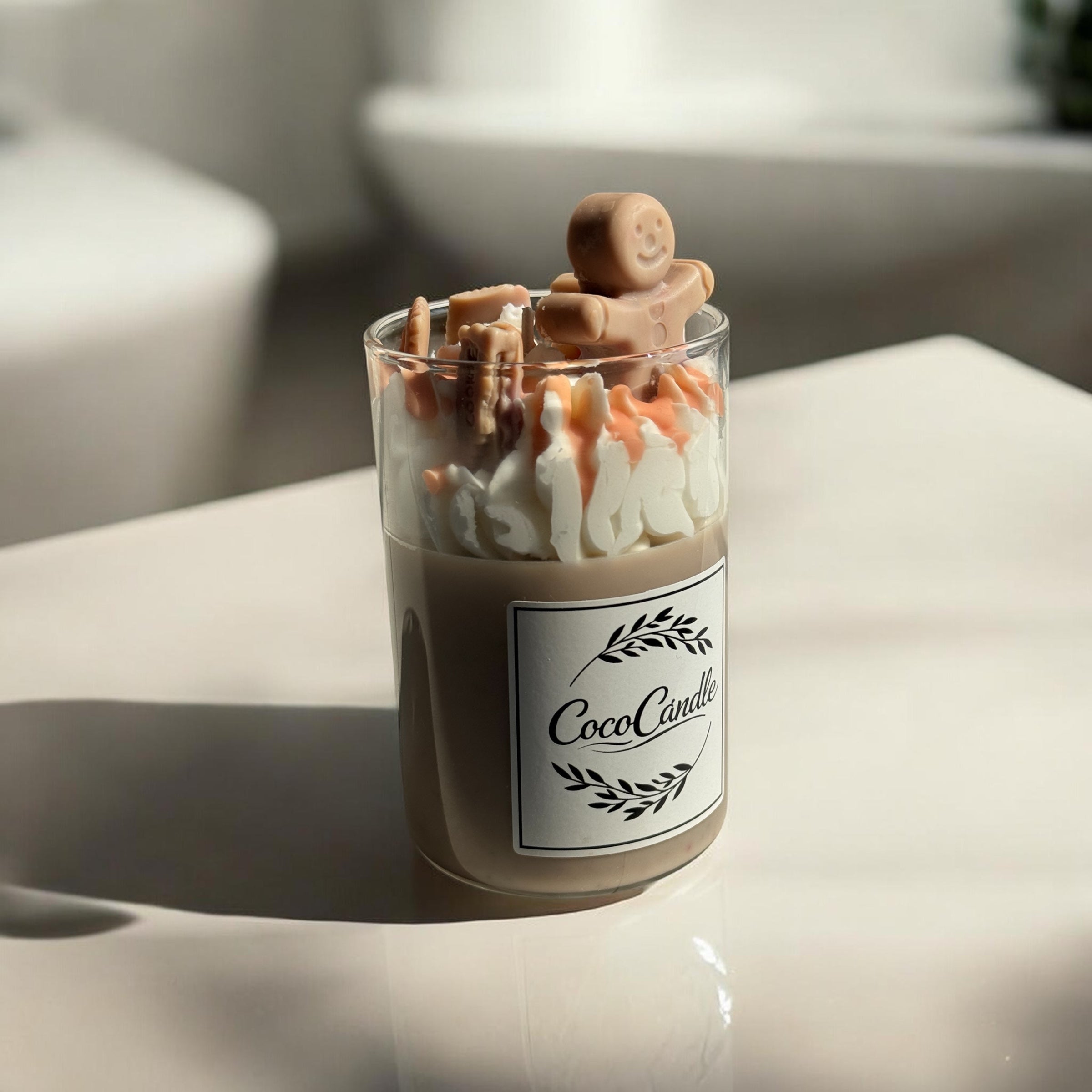 Gingerbread Dream: Schoko & Sahne Dessertkerze